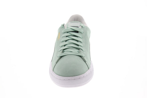 Puma Suede Classic 36534763 Mens Green Lace Up Low Top Sneakers Shoes