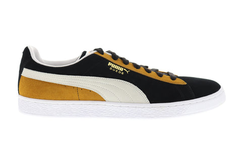 Puma Suede Classic 36534764 Mens Black Lace Up Lifestyle Sneakers Shoes