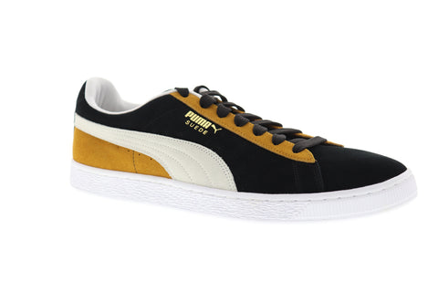 Puma Suede Classic 36534764 Mens Black Lace Up Lifestyle Sneakers Shoes
