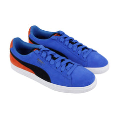 Puma Suede Classic 36534769 Mens Blue Casual Lace Up Low Top Sneakers Shoes
