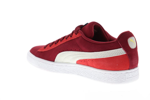 Puma Suede Classic 36534771 Mens Red Low Top Lace Up Lifestyle Sneakers Shoes
