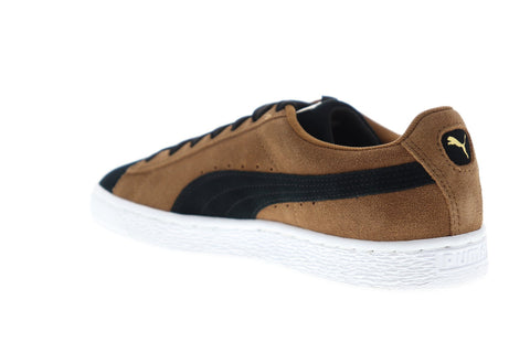 Puma Suede Classic 36534773 Mens Brown Suede Low Top Lace Up Sneakers Shoes