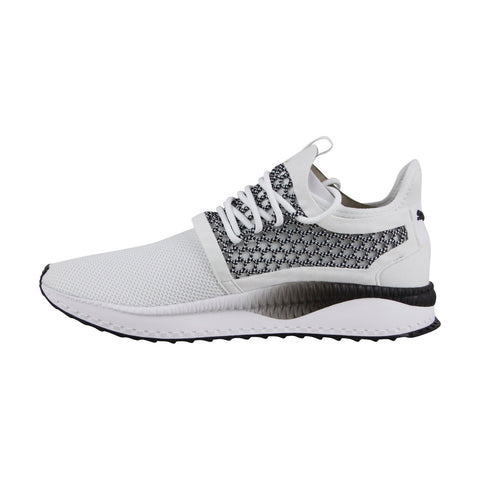 Puma Tsugi Netfit V2 36539801 Mens White Mesh Canvas Athletic Gym Running Shoes