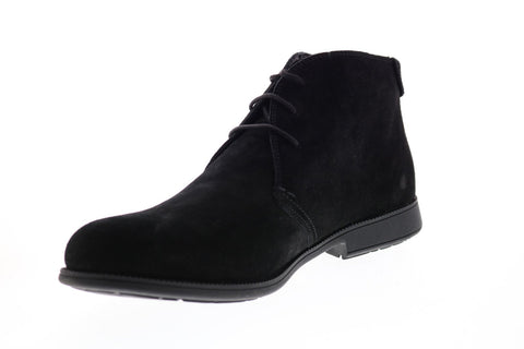 Camper 1913 36587-055 Mens Black Suede Lace Up Chukkas Boots