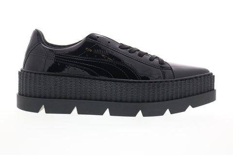 Puma Pointy Creeper Patent Wns 36627001 Womens Black Casual Sneakers Shoes
