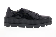 Puma Pointy Creeper Patent Wns 36627001 Womens Black Low Top Sneakers Shoes