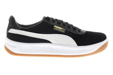 Puma California Casual 36660806 Mens Black Mesh Low Top Sneakers Shoes
