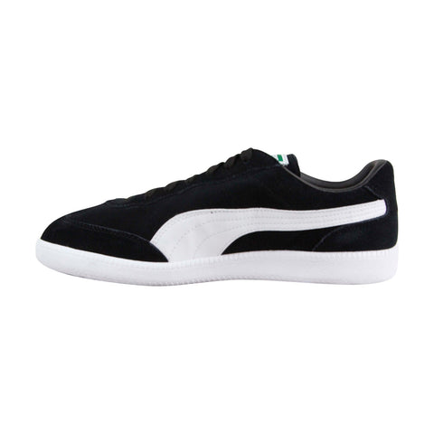 Puma Liga Suede 36662301 Mens Black Casual Lace Up Low Top Sneakers Shoes