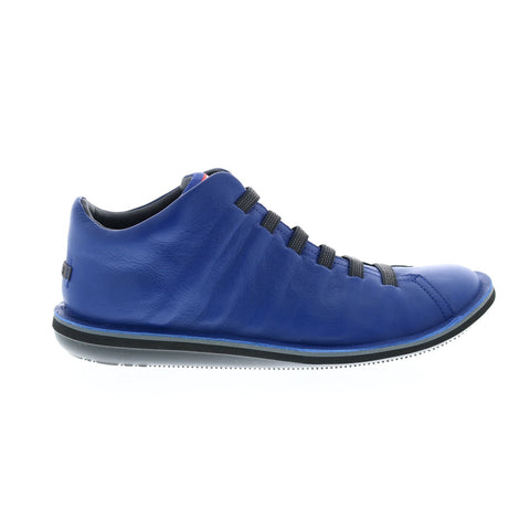 Camper Beetle 36678-061 Mens Blue Leather Lace Up Euro Sneakers Shoes