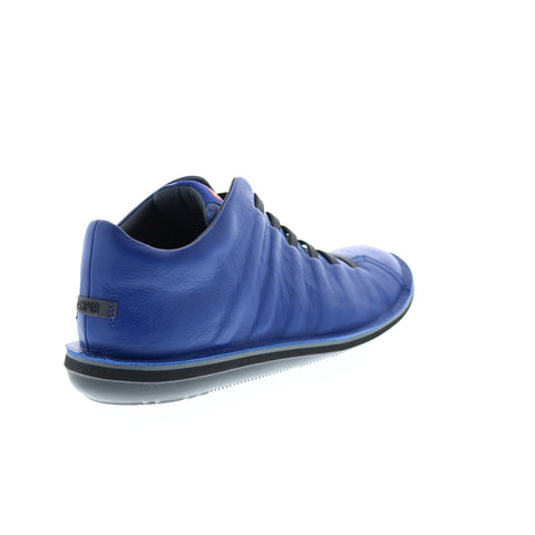 Camper Beetle 36678-061 Mens Blue Leather Lace Up Euro Sneakers Shoes