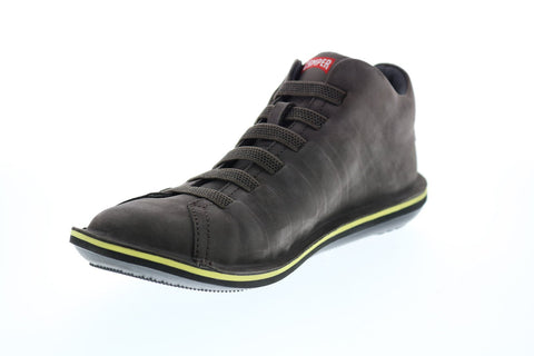 Camper Beetle 36678-064 Mens Gray Suede Lace Up Lifestyle Sneakers Shoes