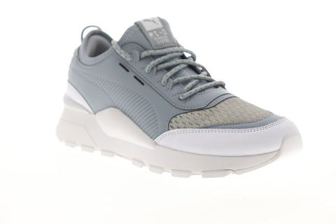 Puma RS-0 Optic 36688401 Mens Gray Mesh Lace Up Low Top SneakersShoes