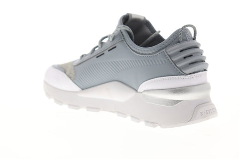 Puma RS-0 Optic 36688401 Mens Gray Mesh Lace Up Low Top SneakersShoes
