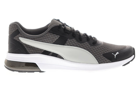 Puma Electron 36695509 Mens Gray Mesh Low Top Lace Up Sneakers Shoes