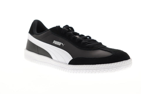 Puma Astro Cup SL 36699301 Mens Black Suede Low Top Sneakers Shoes