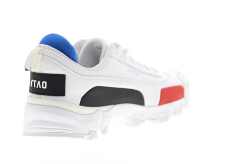 Puma Trailfox O Moscow 36709501 Mens White Leather Lifestyle Sneakers Shoes