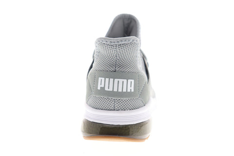 Puma Electron Street 36730905 Mens Gray Nylon Low Top Lace Up Sneakers Shoes