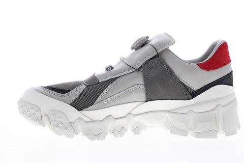 Puma Trailfox Disc Han 36731302 Mens Gray Leather Lifestyle Sneakers Shoes