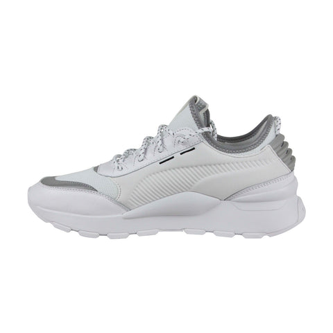Puma Rs-0 Optic Pop 36768001 Mens White Casual Lace Up Low Top Sneakers Shoes