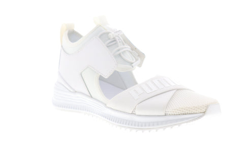 Puma Fenty Avid 36768202 Mens White Canvas Low Top Lifestyle Sneakers Shoes