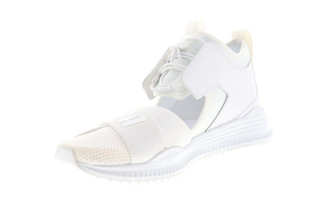 Puma Fenty Avid 36768202 Mens White Canvas Low Top Lifestyle Sneakers Shoes