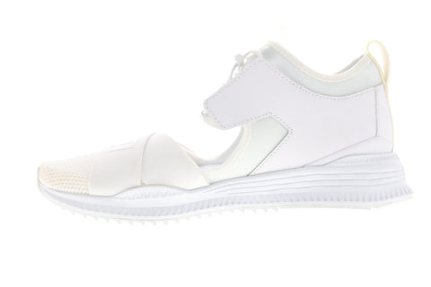 Puma Fenty Avid 36768202 Mens White Canvas Low Top Lifestyle Sneakers Shoes