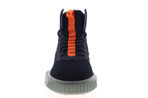 Puma Breaker Hi FOF 36771402 Mens Black Nubuck Lace Up High Top Sneakers Shoes