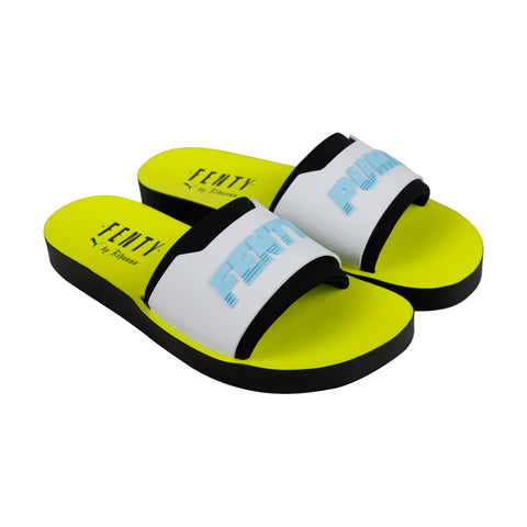 Puma Fenty Surf Slide 36774702 Womens White Sandals Slip On Slides Shoes
