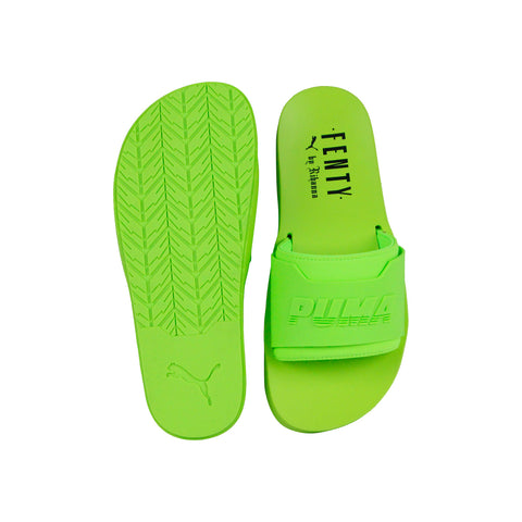 Puma Fenty Surf Slide 36774704 Womens Green Sandals Slip On Slides Shoes