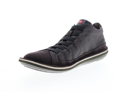 Camper Beetle 36791-001 Mens Gray Canvas Lace Up Low Top Sneakers Shoes