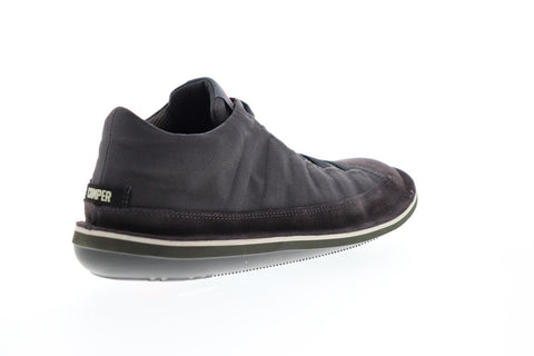 Camper Beetle 36791-001 Mens Gray Canvas Lace Up Low Top Sneakers Shoes