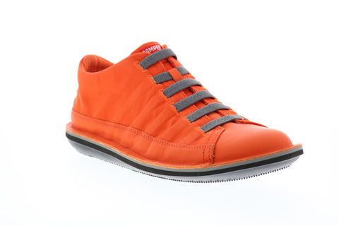Camper Beetle 36791-049 Mens Orange Canvas Lace Up Euro Sneakers Shoes