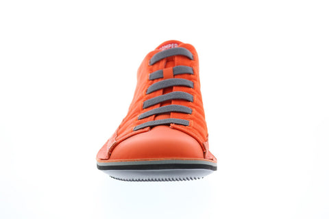 Camper Beetle 36791-049 Mens Orange Canvas Lace Up Euro Sneakers Shoes