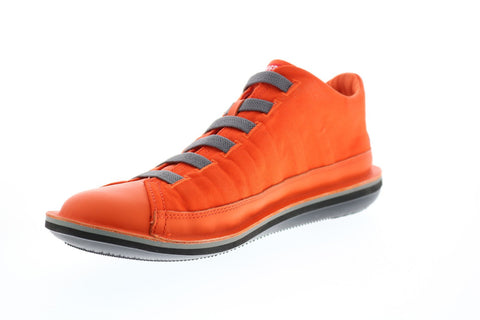 Camper Beetle 36791-049 Mens Orange Canvas Lace Up Euro Sneakers Shoes