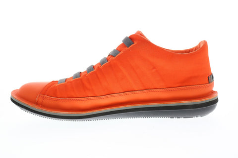 Camper Beetle 36791-049 Mens Orange Canvas Lace Up Euro Sneakers Shoes