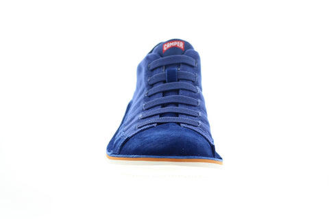 Camper Beetle 36791-055 Mens Blue Suede Lace Up Euro Sneakers Shoes
