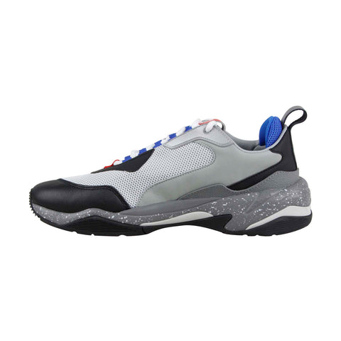 Puma Thunder Electric 36799602 Mens Gray Lace Up Athletic Gym Running Shoes