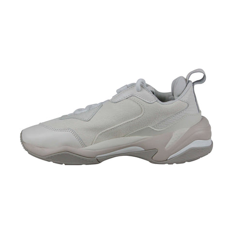 Puma Thunder Desert 36799703 Mens White Suede Casual Low Top Sneakers Shoes