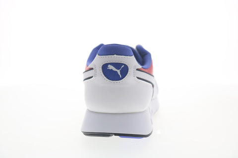 Puma RS-100 Sound 36802501 Mens White Leather Lifestyle Sneakers Shoes