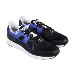 Puma Rs-100 Sound 36802502 Mens Black Mesh Leather Casual Low Top Sneakers Shoes