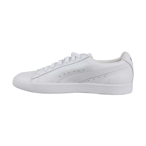 Puma Clyde X Emory Jones 36805501 Mens White Classic Low Top Sneakers Shoes