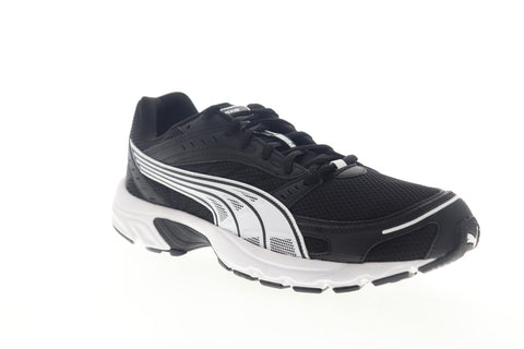 Puma Axis 36846503 Mens Black Mesh Low Top Lace Up Lifestyle Sneakers Shoes