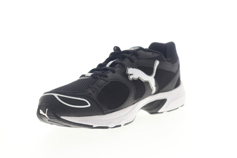 Puma Axis 36846503 Mens Black Mesh Low Top Lace Up Lifestyle Sneakers Shoes