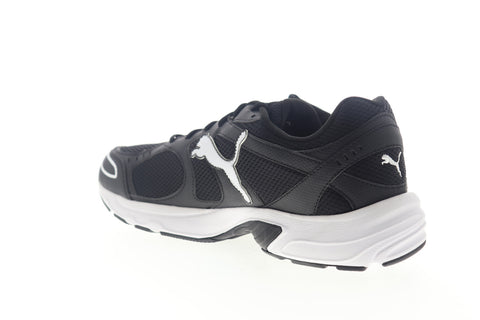 Puma Axis 36846503 Mens Black Mesh Low Top Lace Up Lifestyle Sneakers Shoes