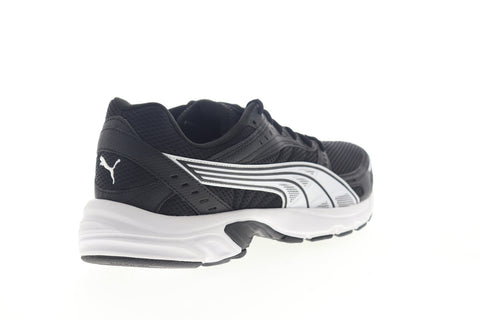 Puma Axis 36846503 Mens Black Mesh Low Top Lace Up Lifestyle Sneakers Shoes