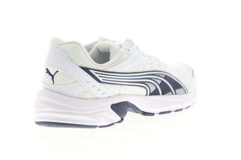 Puma Axis 36846504 Mens White Mesh Lace Up Lifestyle Sneakers Shoes