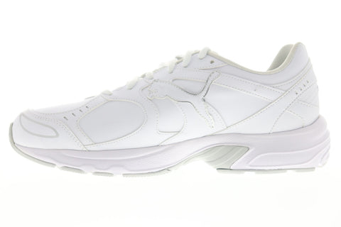 Puma Axis SL 36846601 Mens White Synthetic Athletic Lace Up Running Shoes 