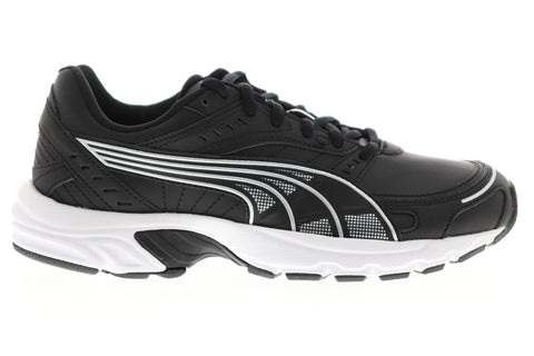 Puma Axis SL 36846602 Mens Black Synthetic Athletic Lace Up Running Shoes 