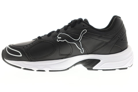 Puma Axis SL 36846602 Mens Black Synthetic Athletic Lace Up Running Shoes 