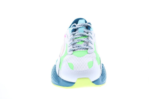 Puma RS-X3 WR 36864301 Mens White Mesh Lace Up Sneakers Lifestyle Shoes